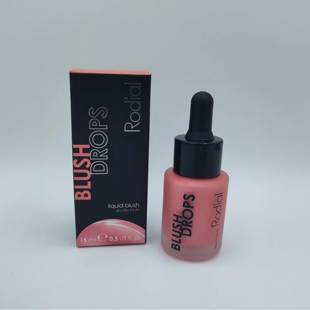 Rodial Blush Drops Liquid Blush Frosted Pink Full Size 0.5 oz